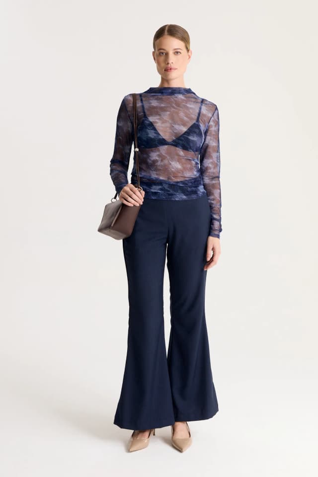 REMERA PRINT DENIM LIKE