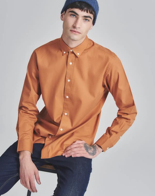 Camisa regular 100% algodón JAMIE