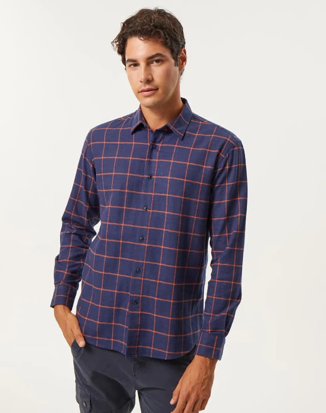 Camisa regular 100% algodón LOGAN — imagen 3
