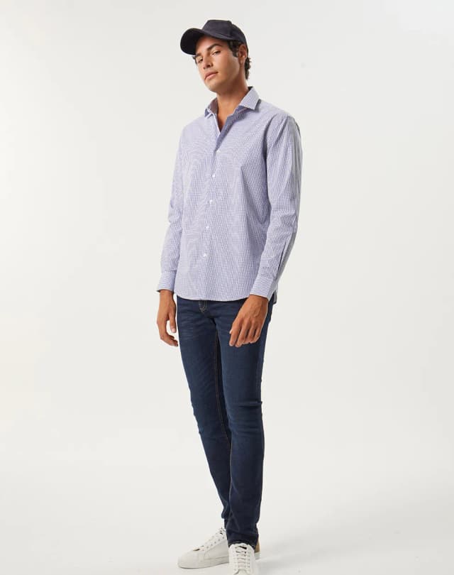 Camisa vestir regular 100% algodón BLAKE — imagen 6