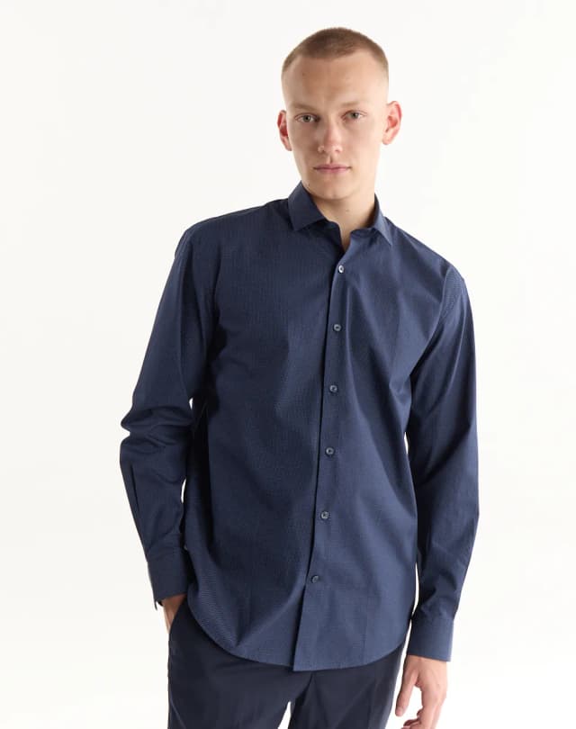 Camisa vestir regular 100% algodón ORVIETO