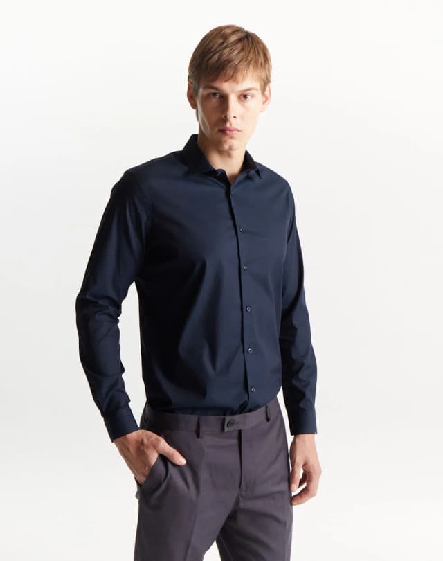 Camisa vestir slim confort DENVER