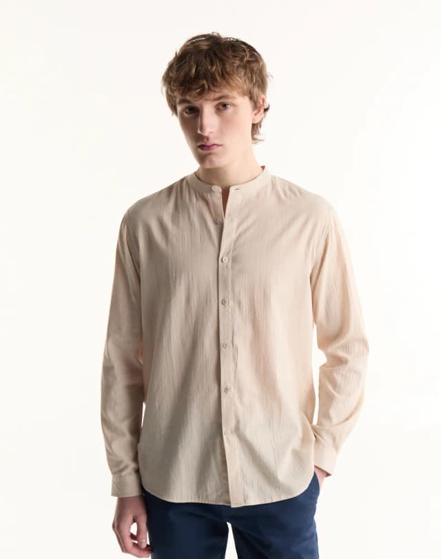 Camisa regular 100% algodón OTARU
