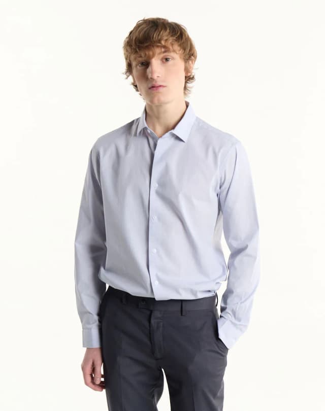 Camisa vestir slim 100% algodón SEÚL