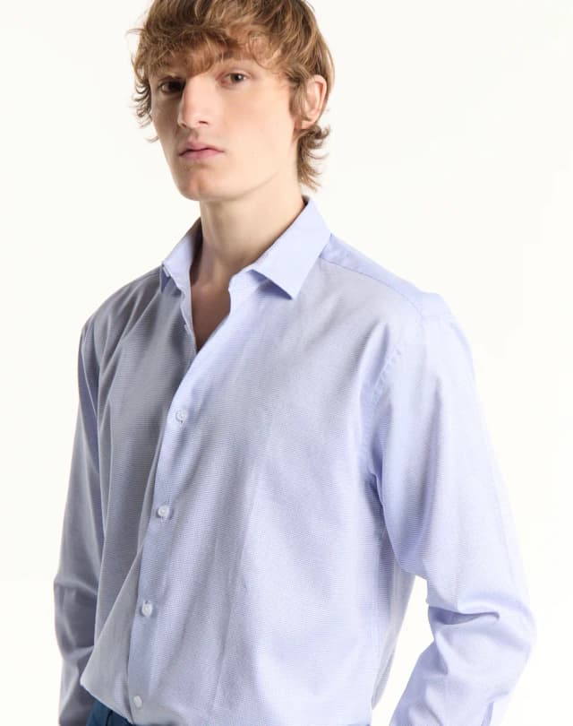 Camisa vestir regular 100% algodón KIERAN — imagen 2