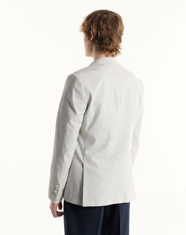 Saco regular lino algodón SITGES — imagen 3