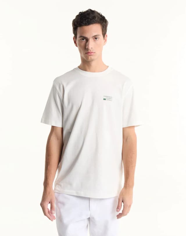 Remera relaxed estampada 100% algodón BEAN