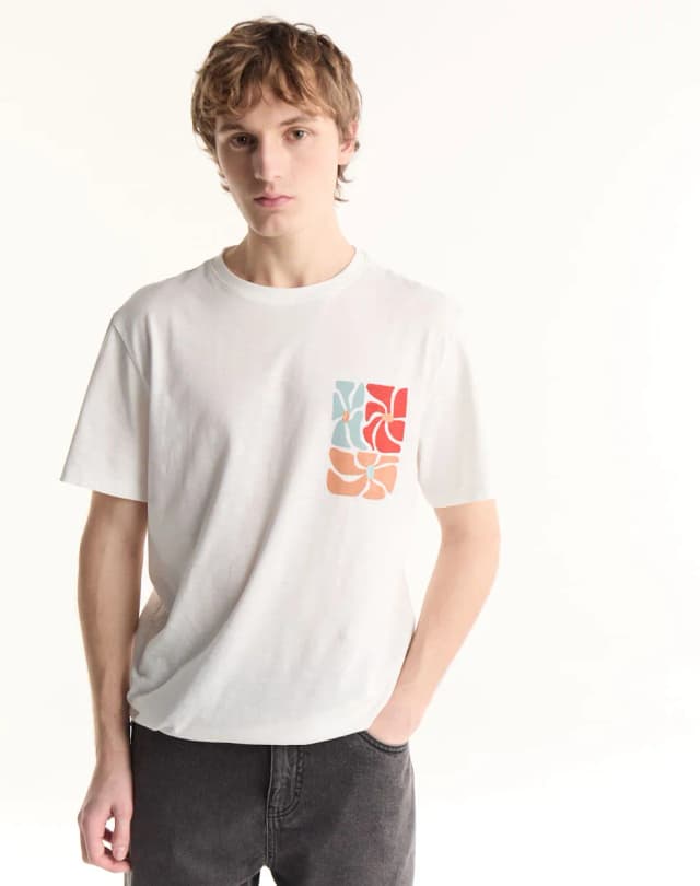 Remera relaxed estampada ELLIS