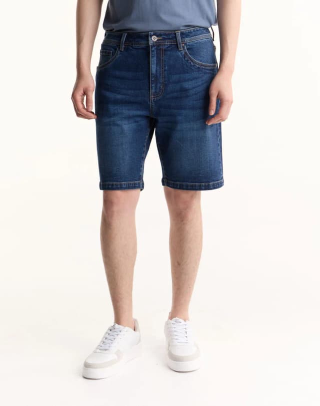 Bermuda regular denim confort RIVERA
