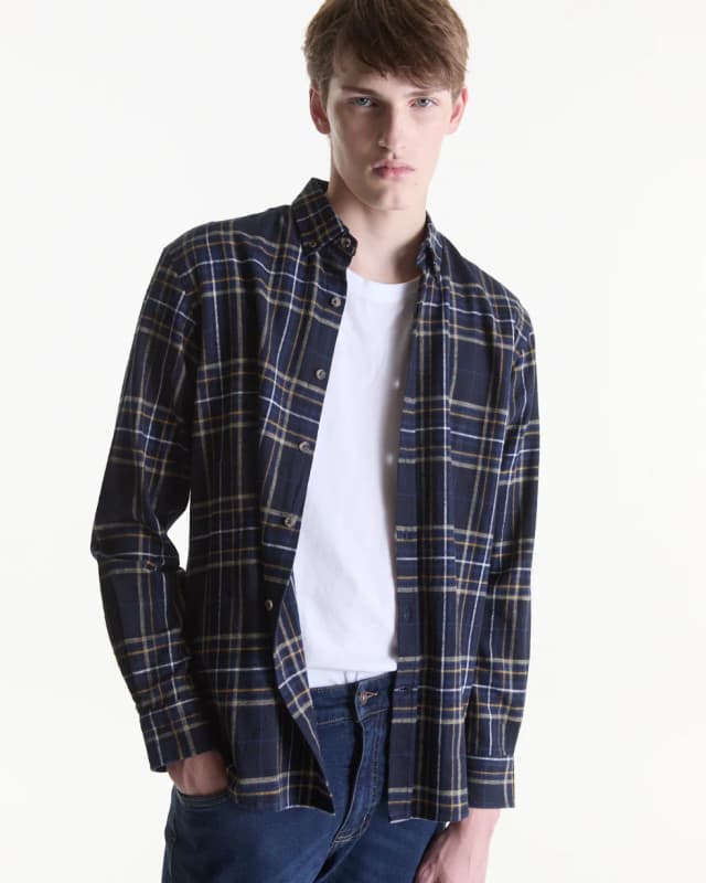 Camisa regular 100% algodón SIBERIA
