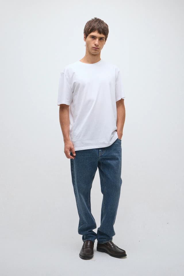 Remera relaxed 100% algodón