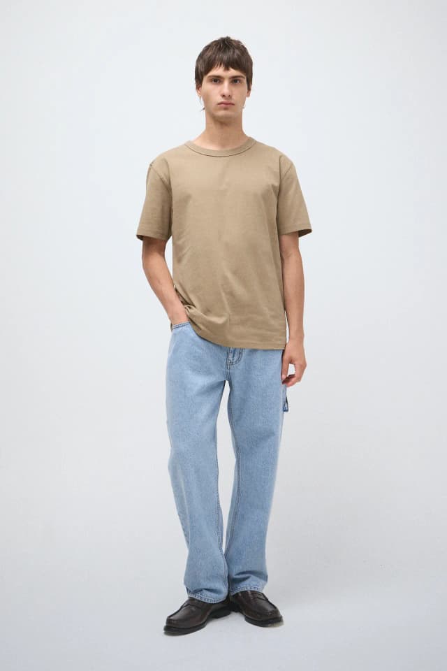 Remera relaxed 100% algodón