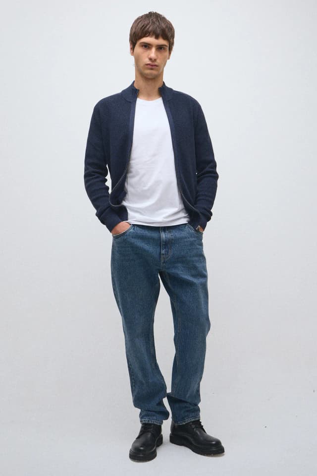 Campera tejida