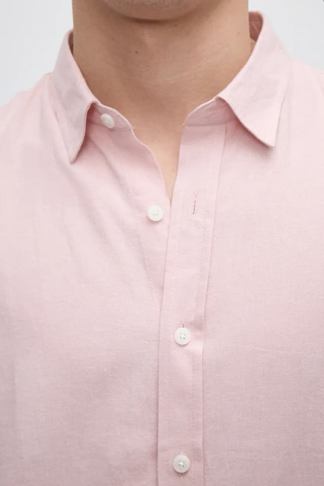 Camisa regular lino — imagen 3