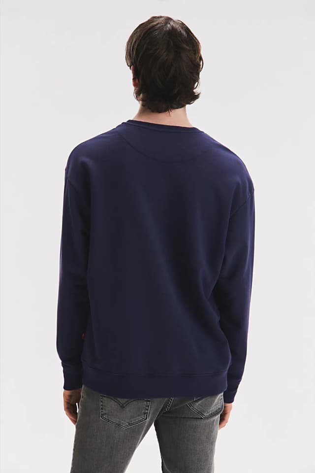 Relaxed crewneck Levi Strauss shadow — imagen 2