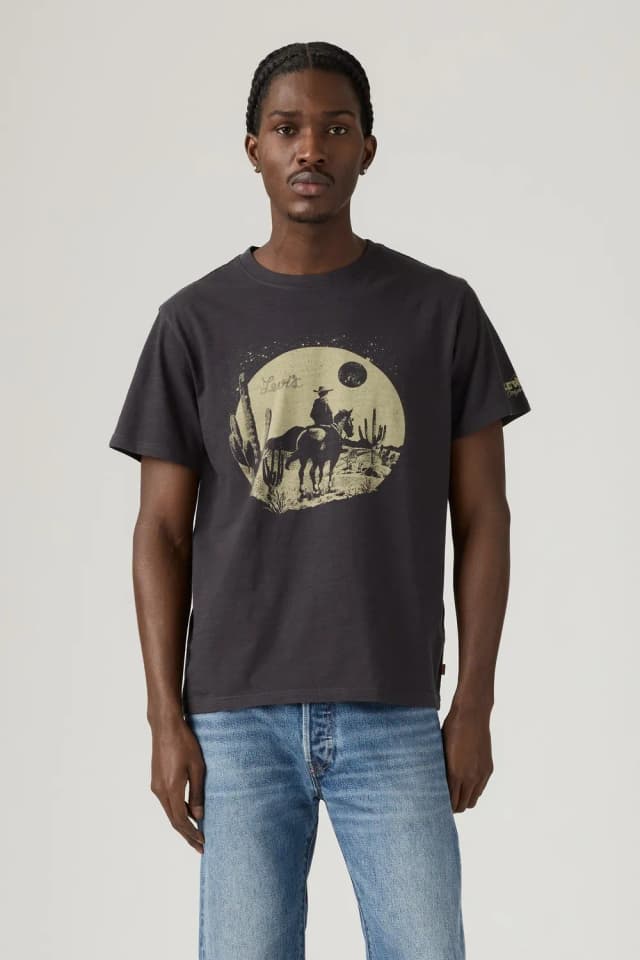 Relaxed Graphic Tee Phantom de Levis