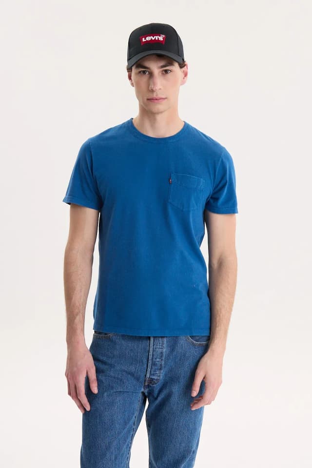 Ss classic pocket tee overdye de Levis
