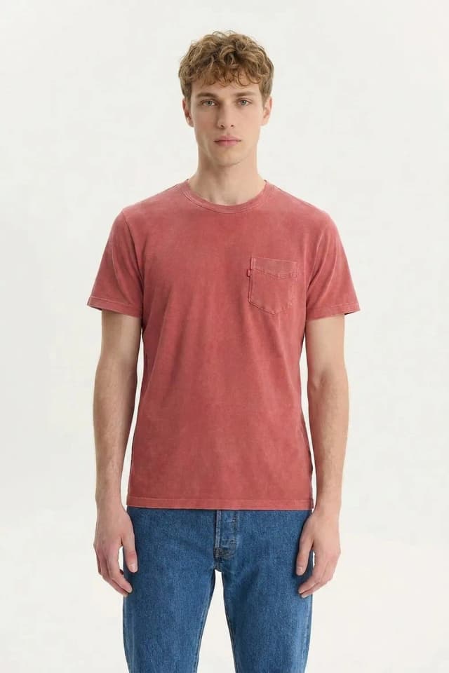 Levis Ss Classic Pocket Tee Overdye
