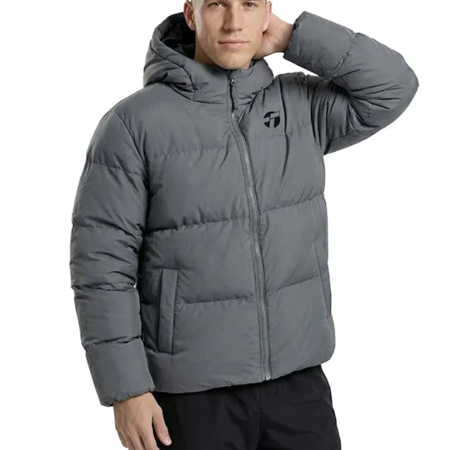 Campera puffer hom ii gris de Topper