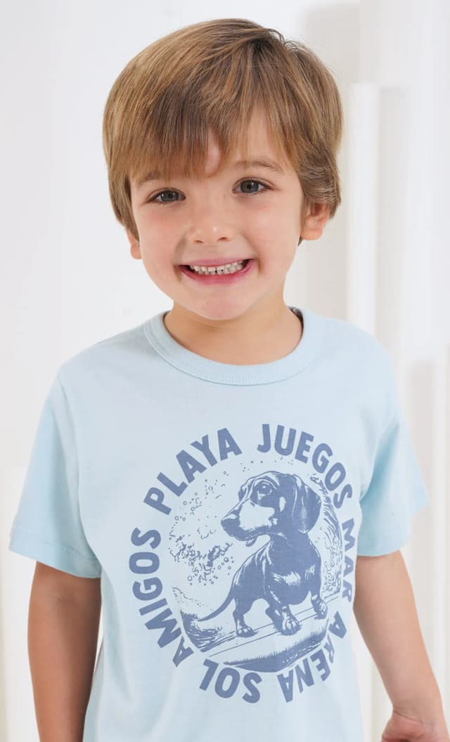 Remera kid amigos