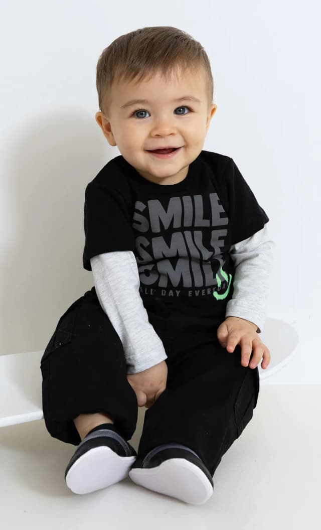 Remera mini smile