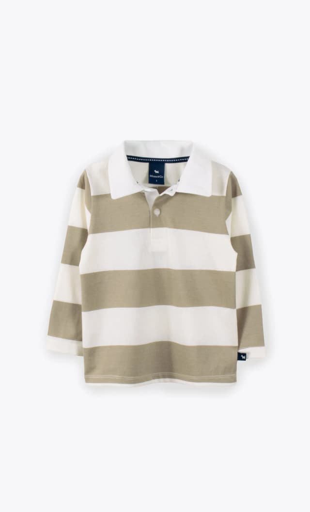 Polo kid rayada