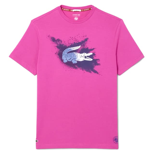 Remera Lacoste Training Ultra Dry Roland Garros Hombre