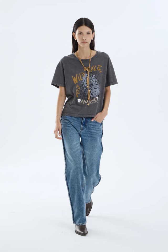 Remera Washed Raw Energy de Portsaidsaa