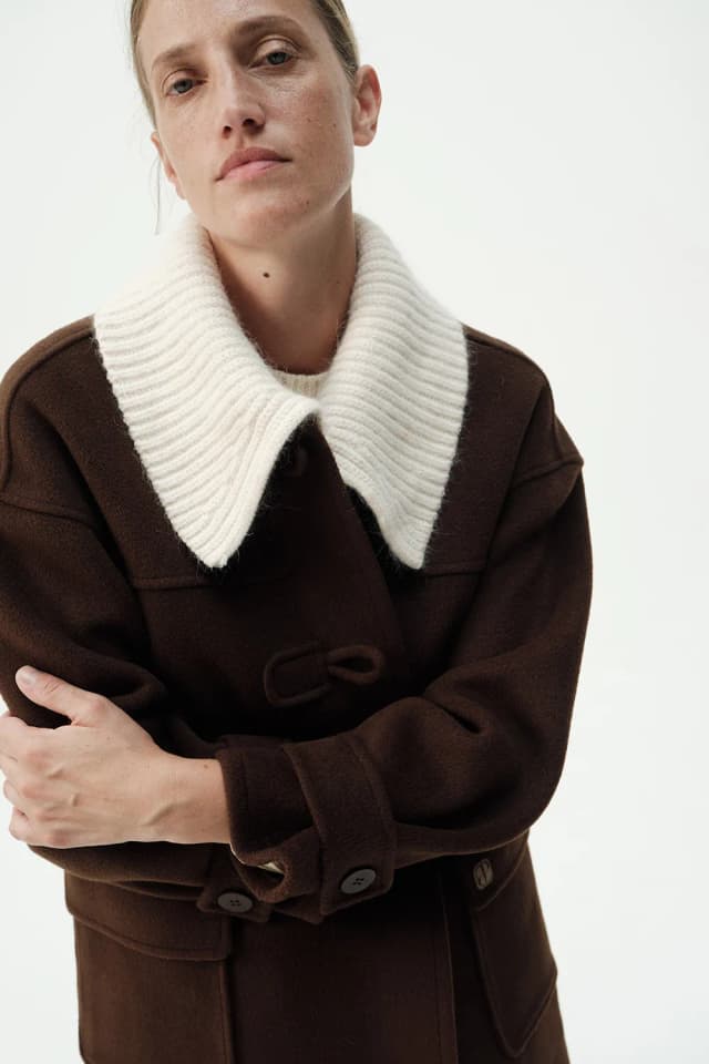 ABRIGO KNITTING COLLAR HAMILTON