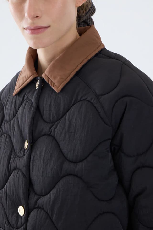 Jacket Matelase Waves Portsaidsaa — imagen 3