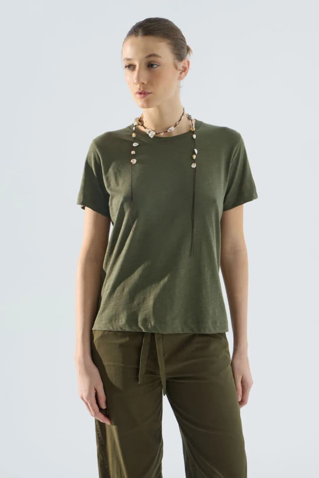 REMERA BASIC ESCOTE REDONDO — imagen 4