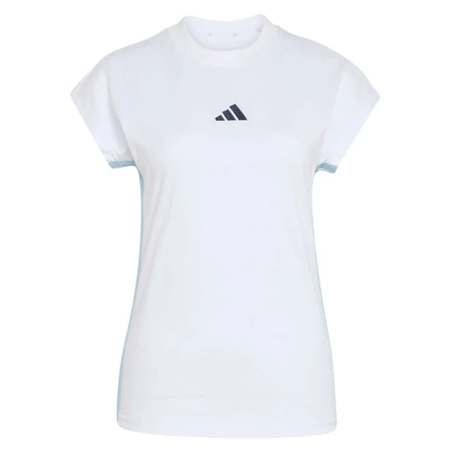 Remera adidas Essentials 3 Stripes De Mujer