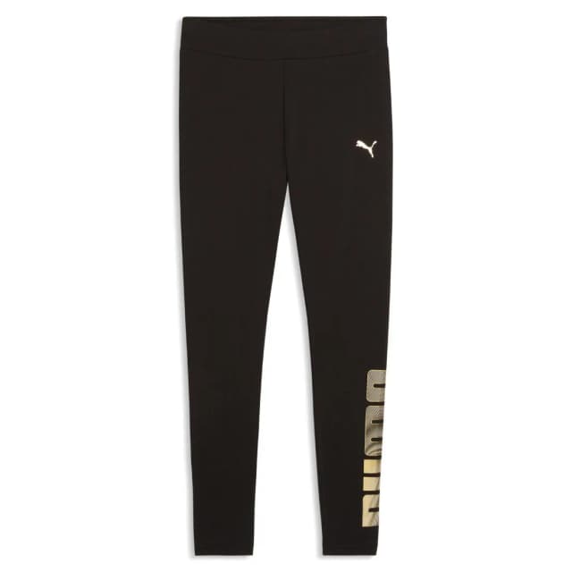Calza Puma Essentials Logo Metallic De Mujer