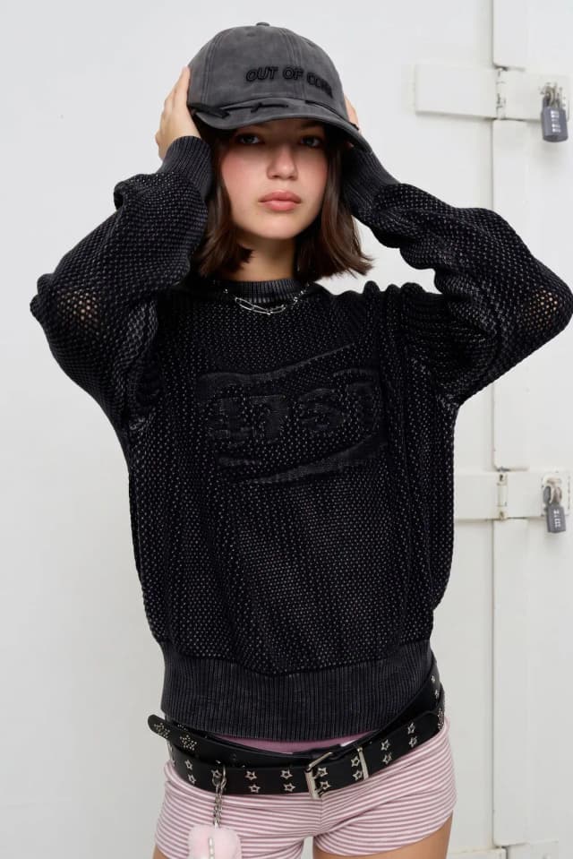 SWEATER WASHED
