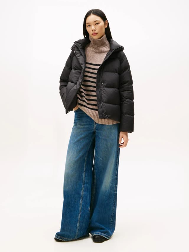 Campera puffer con capucha regular fit — imagen 3