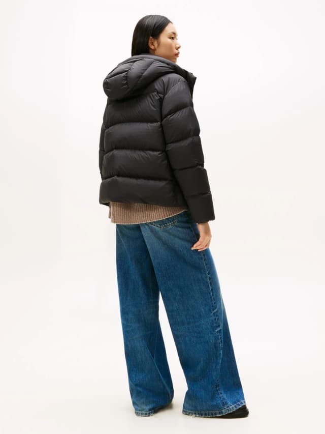 Campera puffer con capucha regular fit — imagen 4