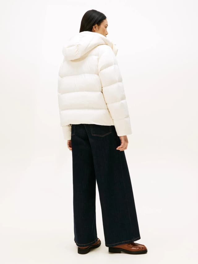 Campera puffer con capucha regular fit — imagen 4
